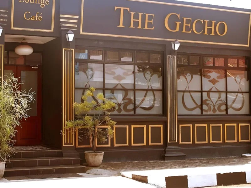 Fassade des Gecho Inn Town in Jepara